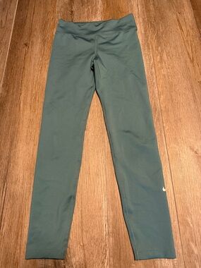 Nike Dri Fit Kids Teal Green Athletic Leggings